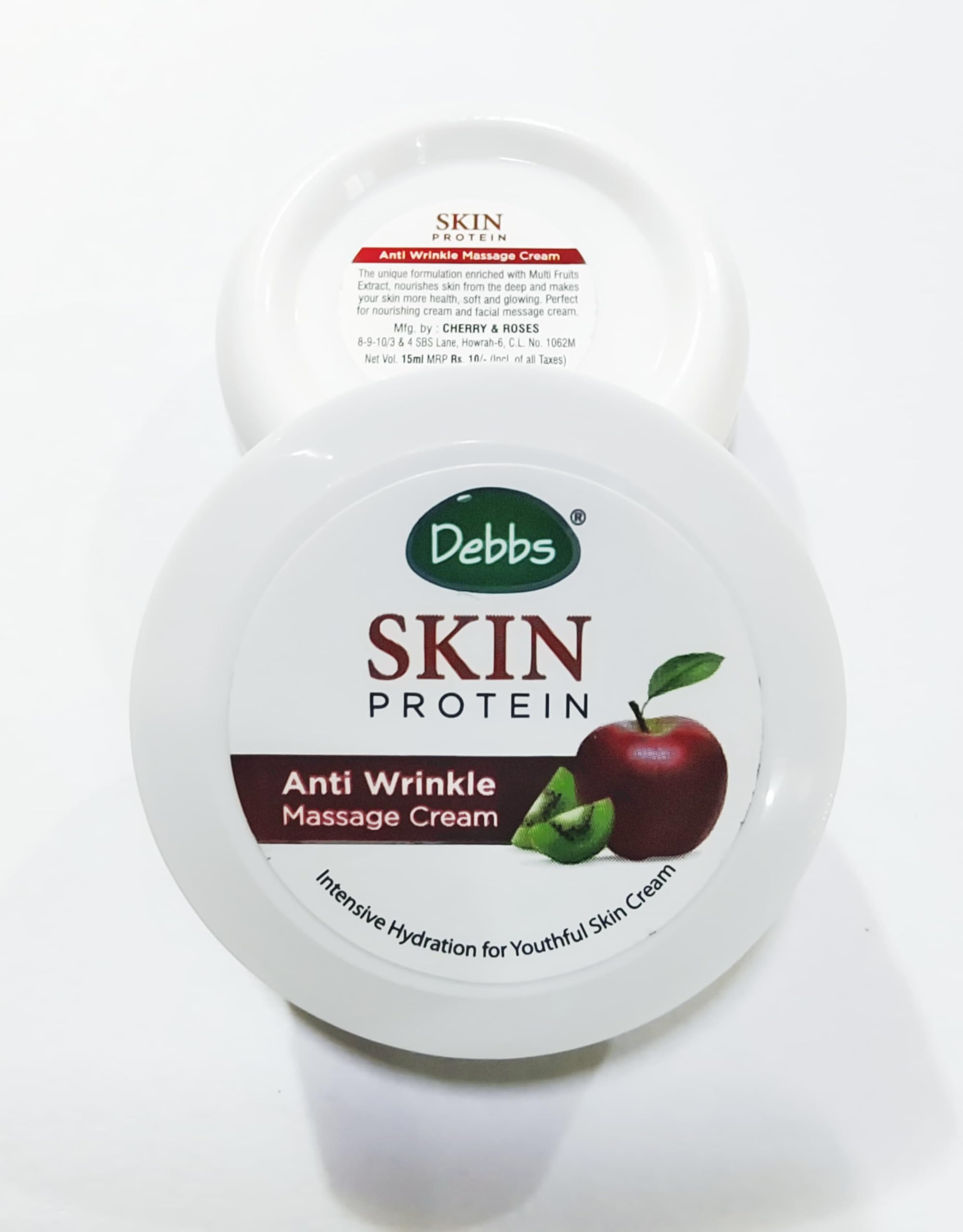 SKIN PROTEIN ANTI WRINKLE MASSAGE CREAM 15 gm, WITH FRUIT EXTRACT